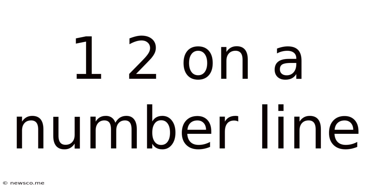 1 2 On A Number Line