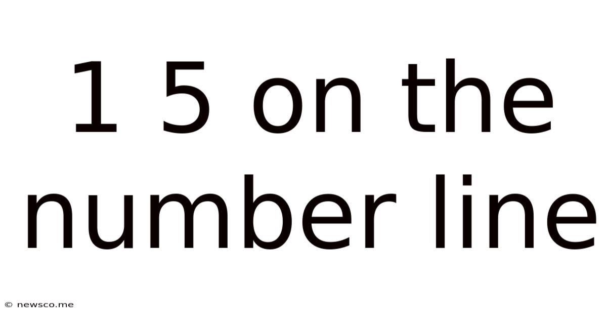 1 5 On The Number Line