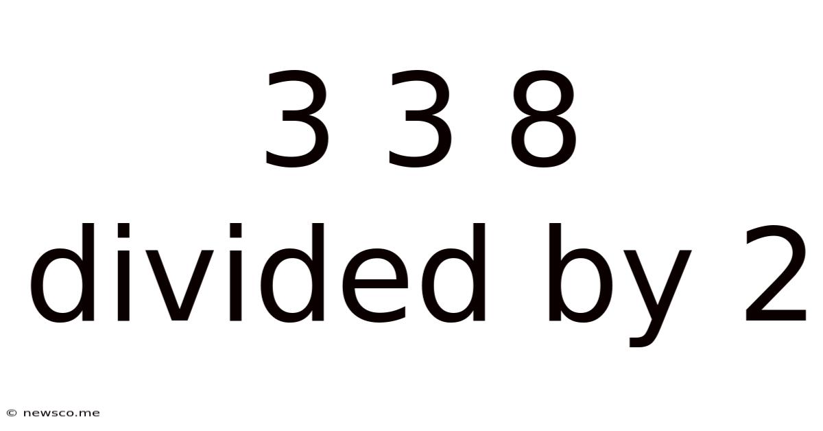 3 3 8 Divided By 2