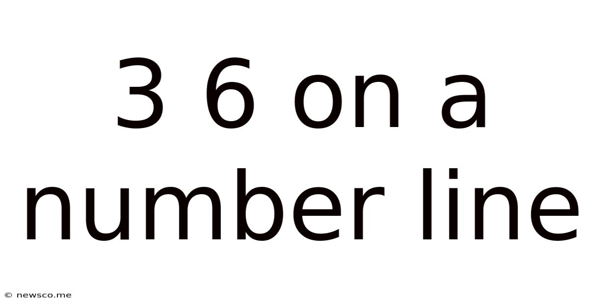 3 6 On A Number Line
