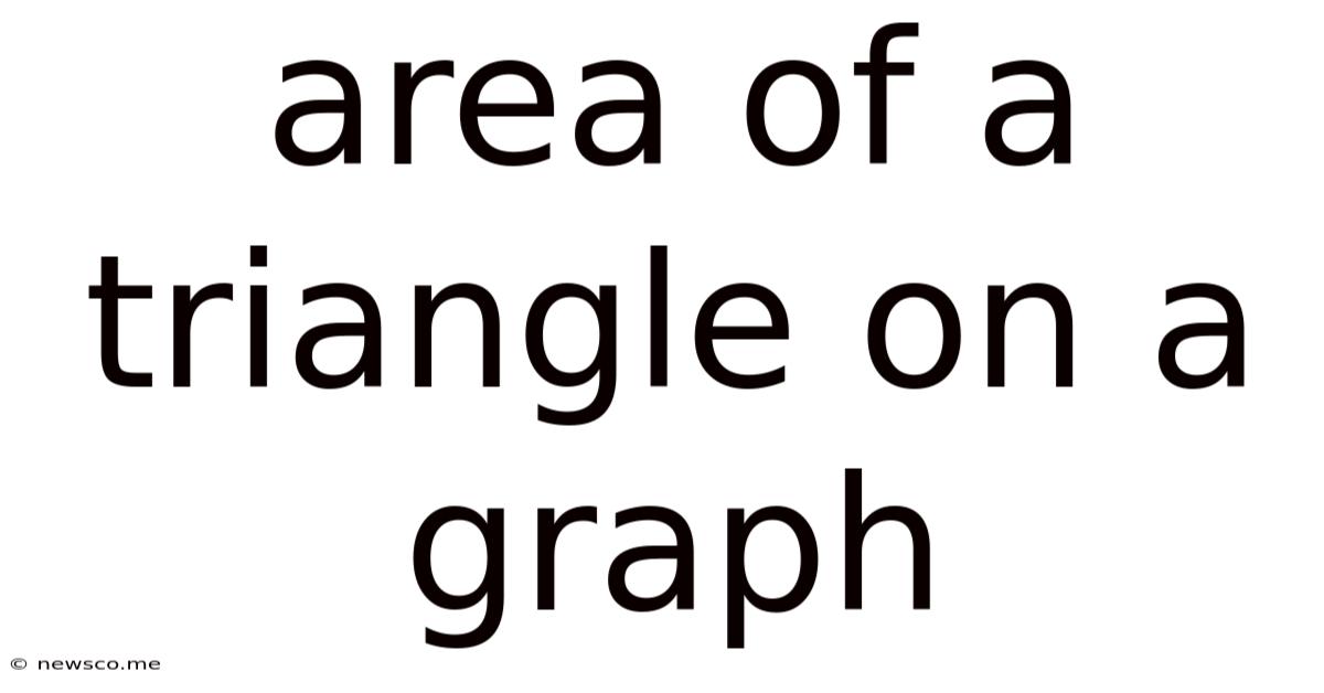 Area Of A Triangle On A Graph