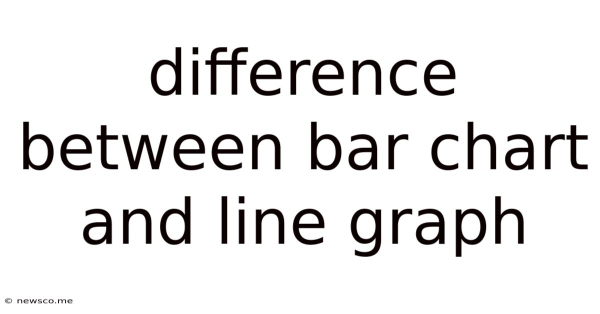 Difference Between Bar Chart And Line Graph