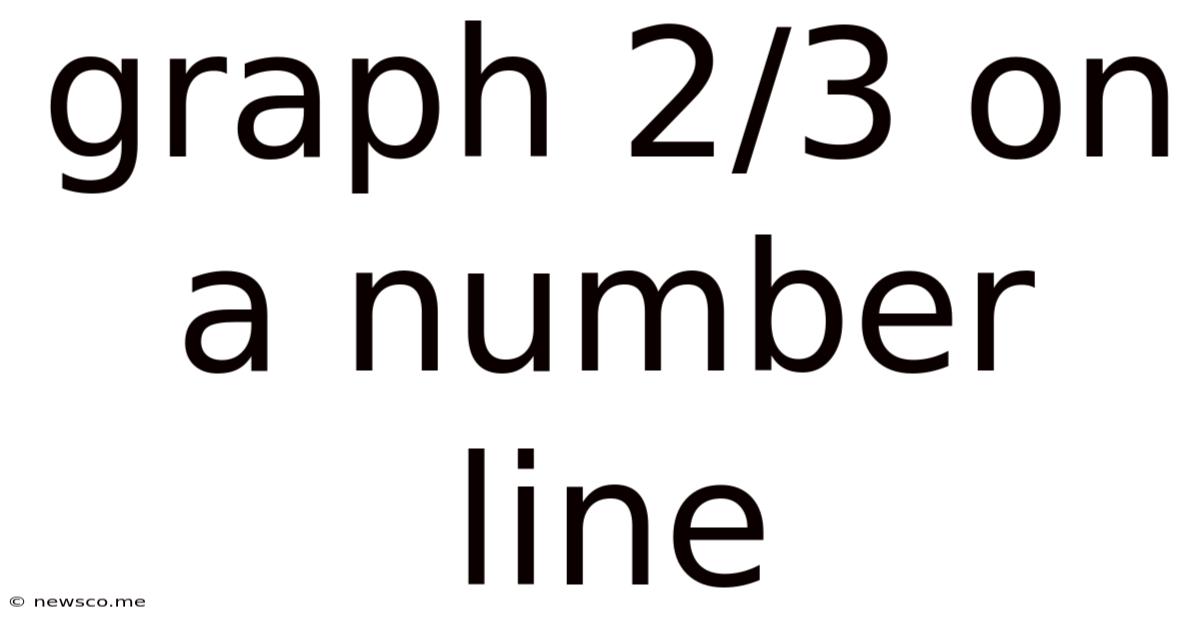 Graph 2/3 On A Number Line