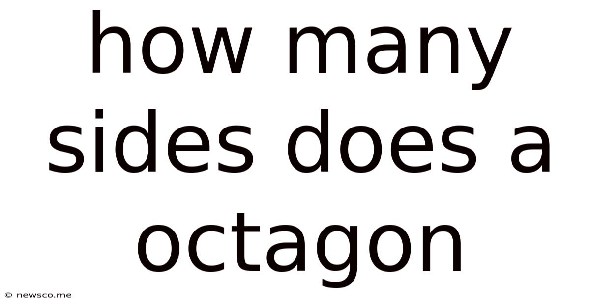 How Many Sides Does A Octagon