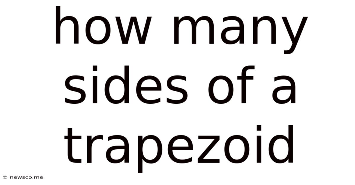 How Many Sides Of A Trapezoid