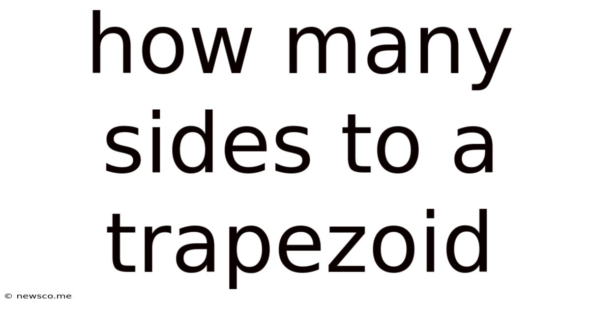 How Many Sides To A Trapezoid