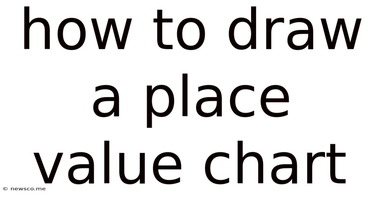 How To Draw A Place Value Chart