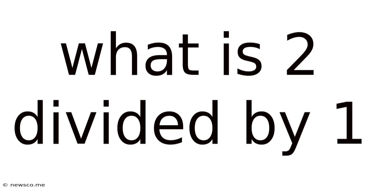 What Is 2 Divided By 1