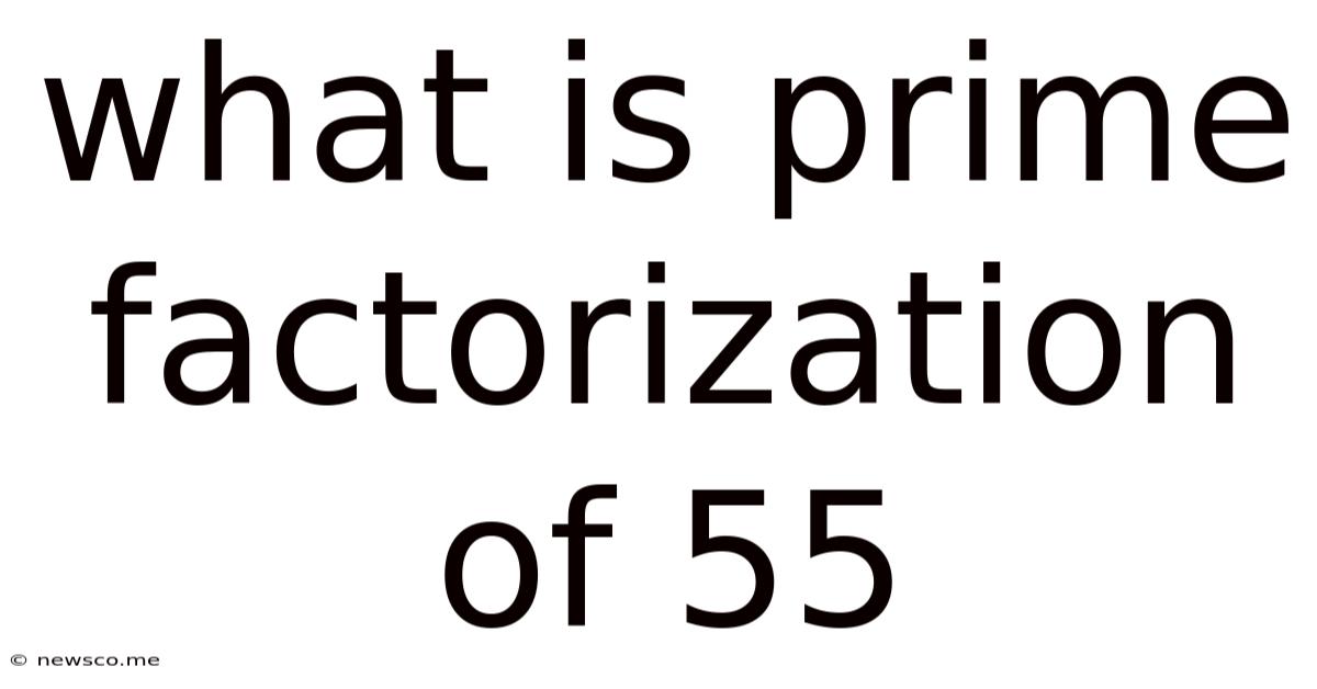 What Is Prime Factorization Of 55