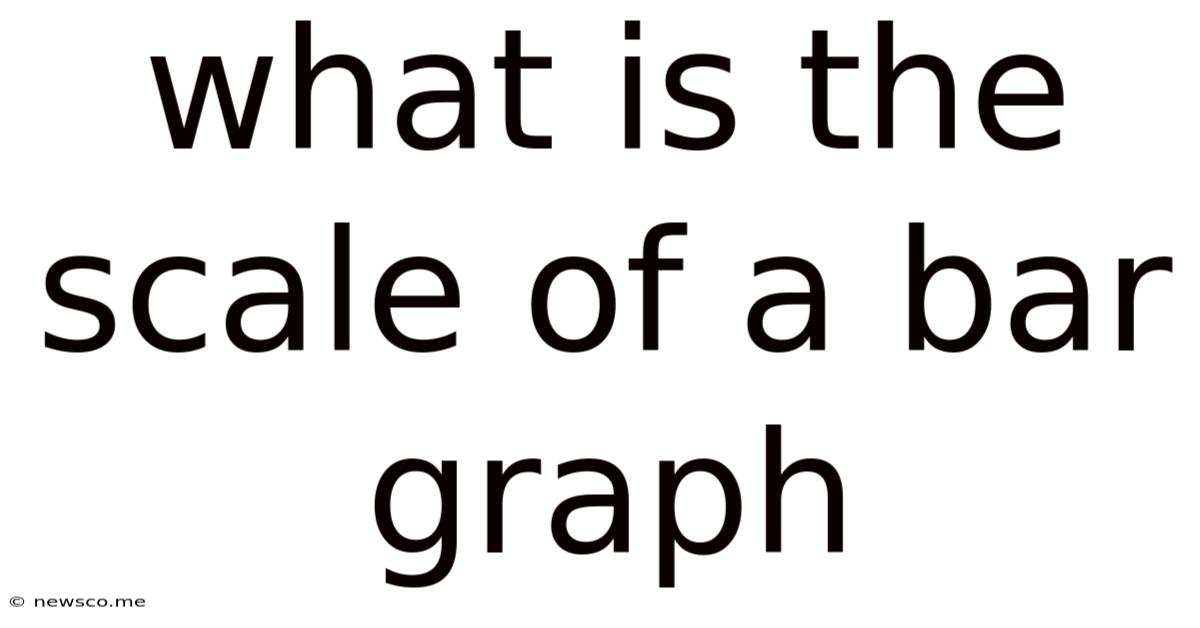 What Is The Scale Of A Bar Graph